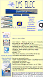 Mobile Screenshot of lys-elec.com